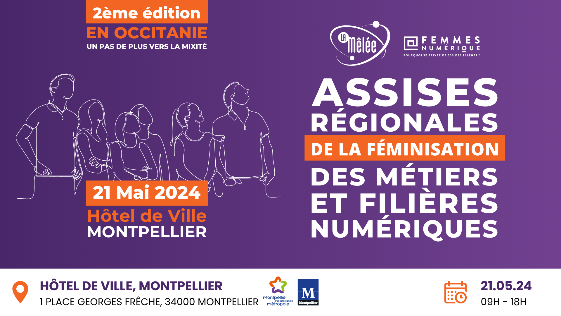 2ème édition – Assises Régionales de la Féminisation des Métiers et Filières Numériques en Occitanie